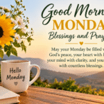 good morning monday blessings and prayers