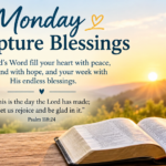 monday scripture blessings